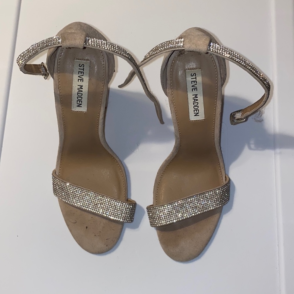 Steve Madden Rhinestone Wedge Heels